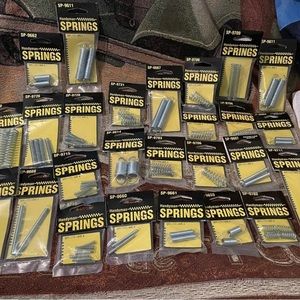 Lot of 26 Packs Small Engine Springs for Lawnmower Tiller Boat, etc NEW